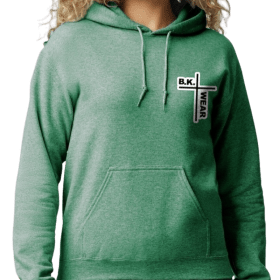 Heather Green Hoodie SM-XLG item