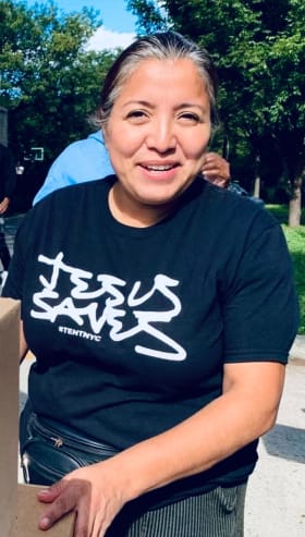 Black "Jesus Saves" Tee item