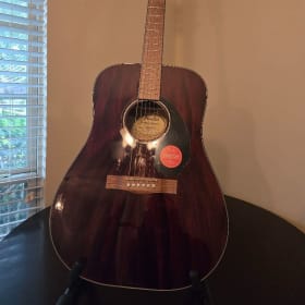 Fender CD-60S All-Mahogany Dreadnought Acoustic Guitar item