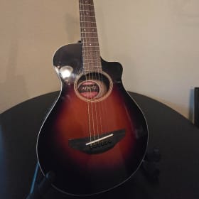 Yamaha APXT2 3/4 Acoustic-Electric Cutaway Guitar Old Violin item