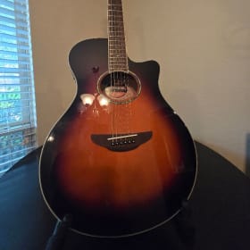 Yamaha APX600 Thinline with Electronics Old Violin Sunburst item