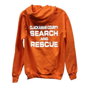 Unisex CSAR Hoodie - Color: Safety Orange; Sizes S - XL item
