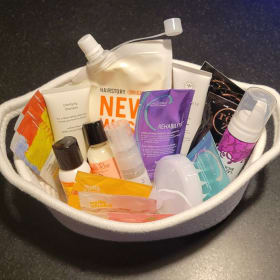 Basket of Curly Hair Sample/Travel Size Products item