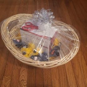 Sewing Starter Gift Basket. item