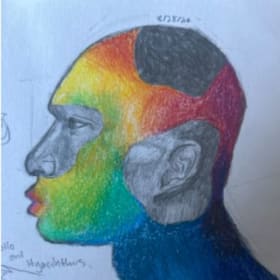 Custom Graphite Portrait item