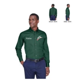 Embroidered Men's Button Down Long-Sleeve item