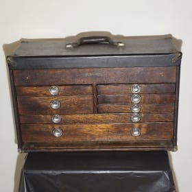 Antique Union Machinist Tool Box item