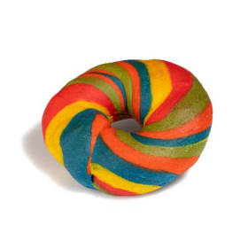 Rainbow Bagel with Cream Cheese item