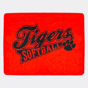 Tigers Softball Blanket item