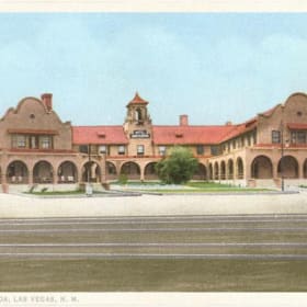 Postcard - Hotel Castenada, Las Vegas, NM item