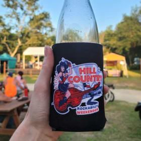 Hill Country Rockabilly Weekender Koozie item