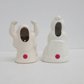 Two Ceramic Benihana Tiki Mugs item