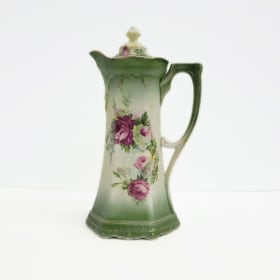 Antique Buffalo Pottery Chocolate Pot item