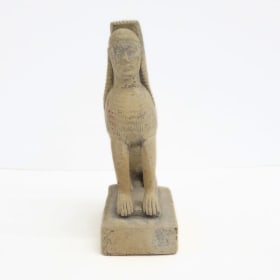 Greek Naxos Sphinx Sculpture Replica item