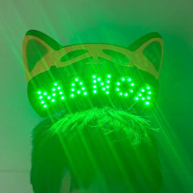 Manoa School Glow Headband item
