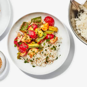 Rice and Veggies item