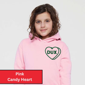 Candy Heart Design - Embroidered Sweatshirt item