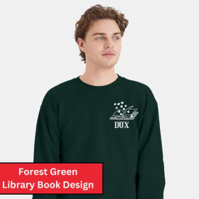 Library Book Design - Embroidered Sweatshirt item
