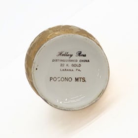 Ceramic Weeping Gold Pitcher item