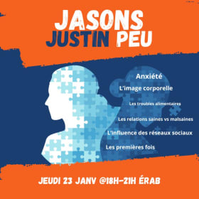 Jasons Justin Peu - jeudi 23 janvier @18h-21h ÉRAB item