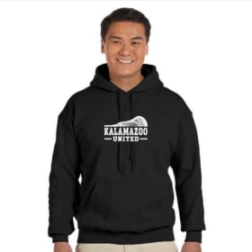Kalamazoo United Hoodie in Black LARGE item