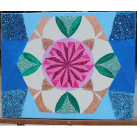 Student Art #13: Joy by Design -  Bushra K. & Tala A. item