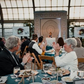 Half Dinner Table at Benefit item