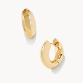 Kendra Scott - Mikki Metal Huggie Earrings in Gold item
