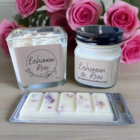Bohemian Rose Wax Melt item