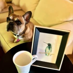 Hummingbird Painting #1 item