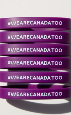 #WeAreCanadaToo Wristbands item