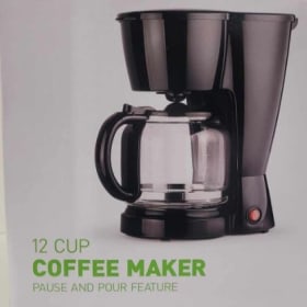 NEW in box 12 cup coffee maker item