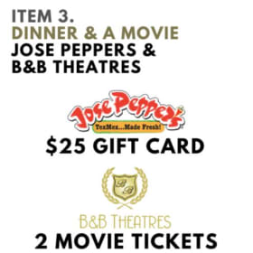 3. Dinner & A Movie: Jose Peppers and B&B Theatres item