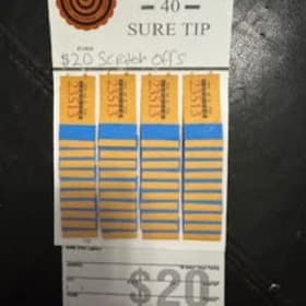 Unopened $20 Scratch Offs item