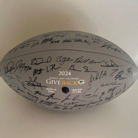 Signed Green Bay Packers Football item