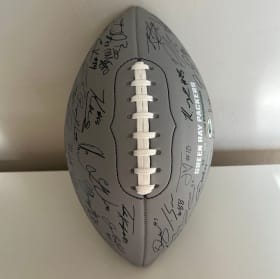 Signed Green Bay Packers Football item