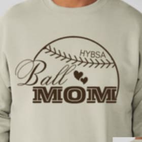 HYBSA Ball Mom Sweatshirt - Large item
