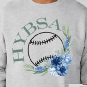 HYBSA Flower Sweatshirt - Large item