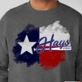 HYBSA Texas Flag Sweatshirt - Medium item