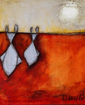 DEUX POISSONS ARGENTÉS item