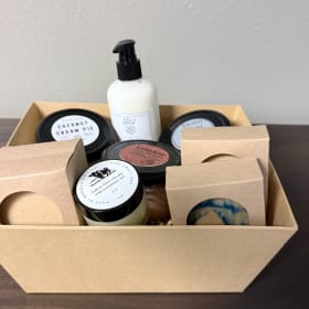 Gift Basket with Goat Milk Products - $75 Value item