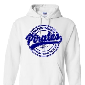 Pine Tree WHT Pirates Hoodie- Adult 4X item
