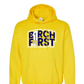 Birch First Yellow Hoodie- Youth Small - Adult XL item