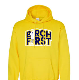 Birch First Yellow Hoodie - Adult 3X item