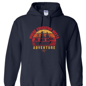 Pine Tree Adventure Hoodie - Youth Small - Adult XL item