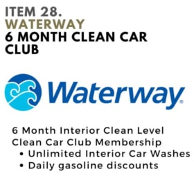 28. Waterway 6 Month Clean Car Club Membership item