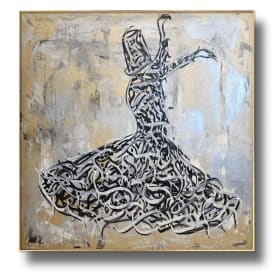 Saima Khan Art#4: Sufi Whirling Dervish item