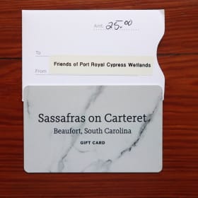Sassafras on Carteret - $25.00 Gift Card item