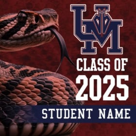 Class of 2025 Union Mine Yard Sign item
