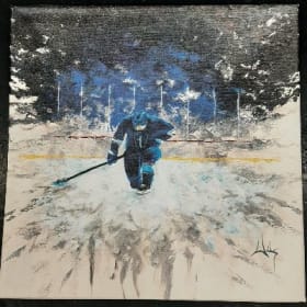 'Kneeling Knight' Canvas item